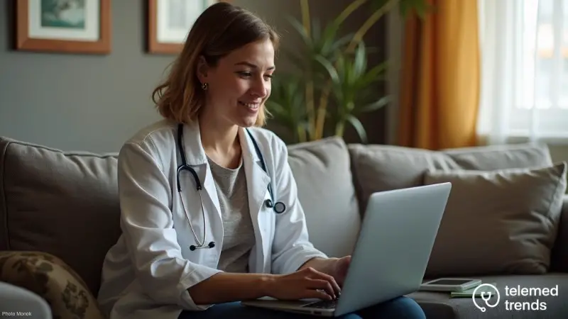 63% of Low-Income Michigan Medicaid Recipients Report Improved Access Through Telehealth, Concept art for illustrative purpose, tags: healthcare - Monok