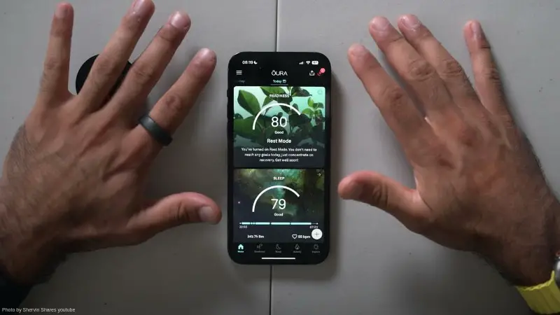 Oura Ring Gen3: Ultimate Beginner's Guide, Video Screenshot, tags: meal glucose tracking - youtube