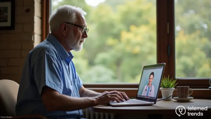 10 Ways Telemedicine is Revolutionizing Healthcare, Concept art for illustrative purpose, tags: chronic - Monok