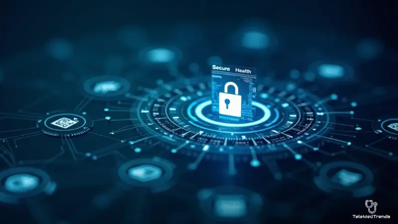 Health Tech's AI Integration Challenges HIPAA Compliance, Concept art for illustrative purpose, tags: digital privacy - Monok