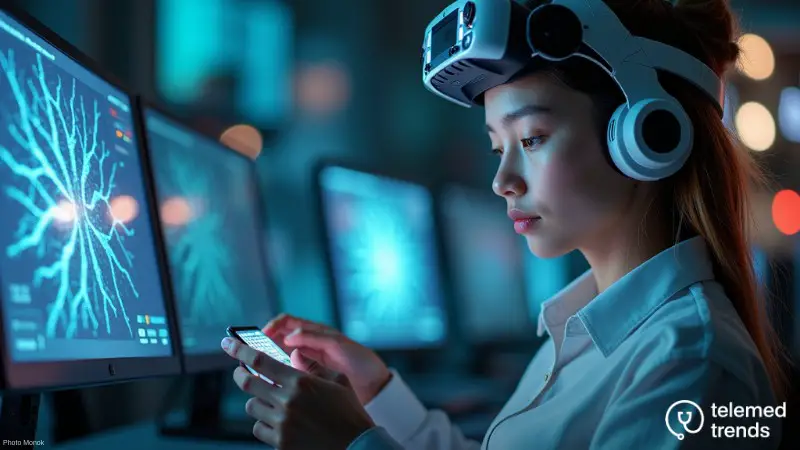 2025: The Year of Mind-Controlled Devices, Concept art for illustrative purpose, tags: medicine consumer - Monok